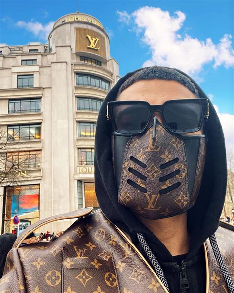 louis vuitton fashion mask|louis vuitton mask men's.